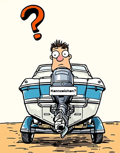 Hobby-Skipper fragt sich ob er ein Bootskennzeichen benötigt