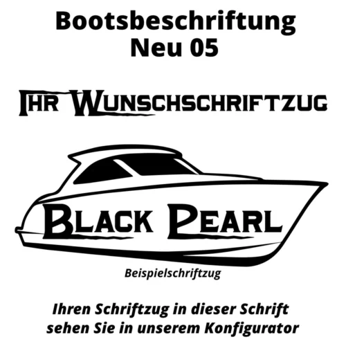 Bootsbeschriftung Neu 05