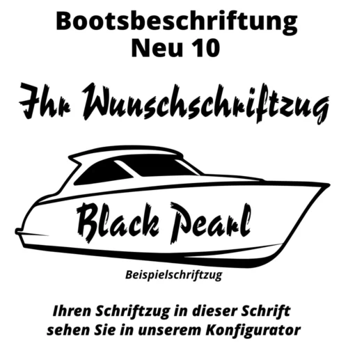Bootsbeschriftung Neu 10