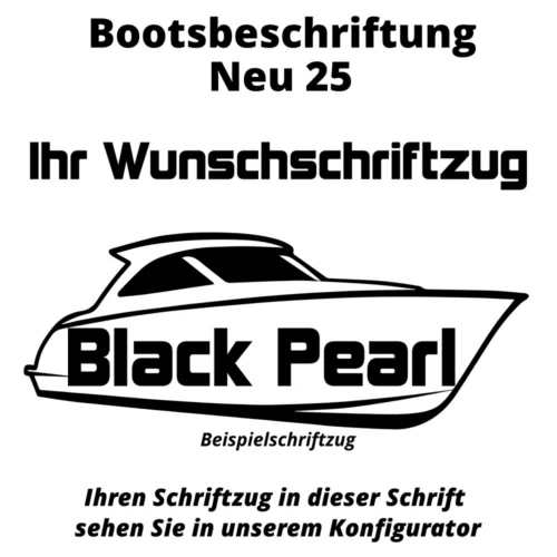 Bootsbeschriftung Neu 25