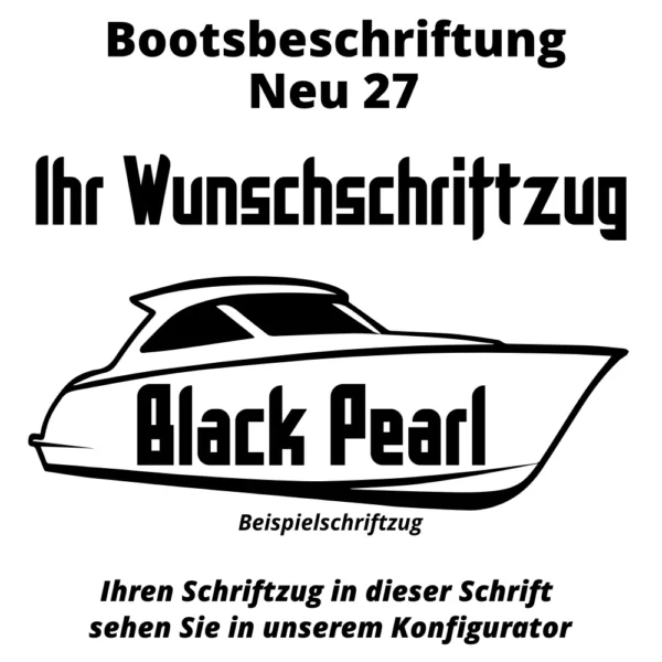 Bootsbeschriftung Neu 27