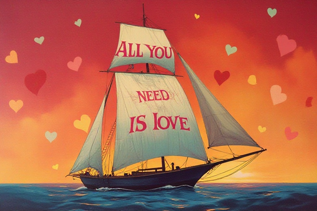Bootsname All You Need Is Love