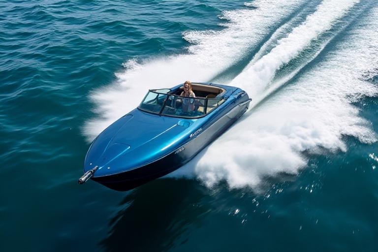 Bootsname Blue Runner