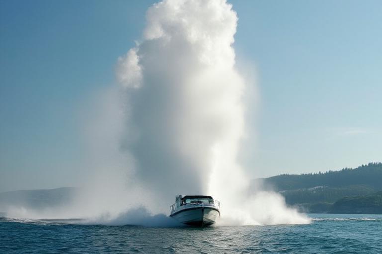Inspiration für den Bootsnamen 'Geysir'