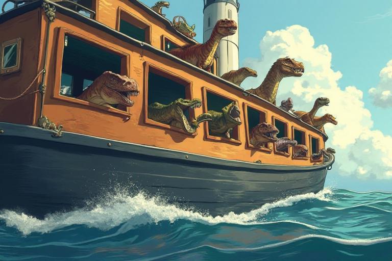 Bootsname Jurassic Ark
