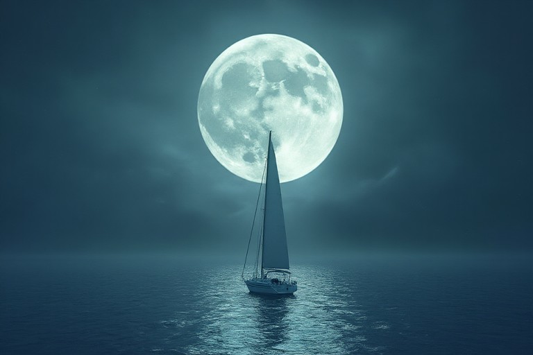 Inspiration für den Bootsnamen 'Luna del Mar'