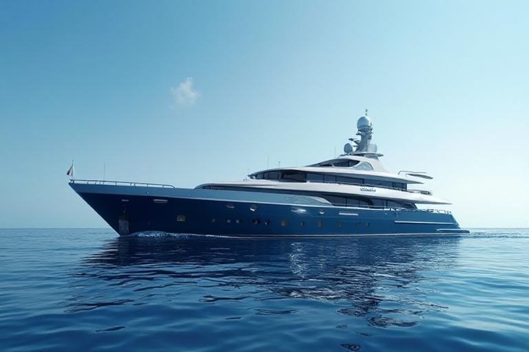 Bootsname Majestic Blue