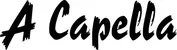 Produktbeispiel Schriftzug - A Capella