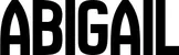 Produktbeispiel Schriftzug - Abigail