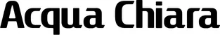 Produktbeispiel Schriftzug - Acqua Chiara