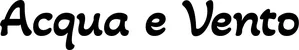 Produktbeispiel Schriftzug - Acqua e Vento