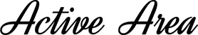 Produktbeispiel Schriftzug - Active Area