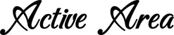 Produktbeispiel Schriftzug - Active Area