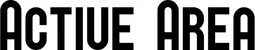 Produktbeispiel Schriftzug - Active Area
