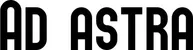 Produktbeispiel Schriftzug - Ad astra