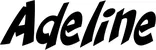 Produktbeispiel Schriftzug - Adeline
