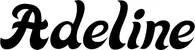 Produktbeispiel Schriftzug - Adeline