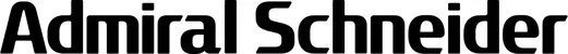 Produktbeispiel Schriftzug - Admiral Schneider