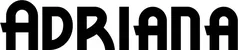 Produktbeispiel Schriftzug - Adriana
