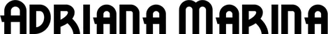 Produktbeispiel Schriftzug - Adriana Marina