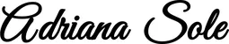 Produktbeispiel Schriftzug - Adriana Sole