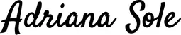 Produktbeispiel Schriftzug - Adriana Sole