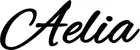 Produktbeispiel Schriftzug - Aelia