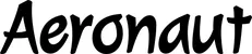 Produktbeispiel Schriftzug - Aeronaut