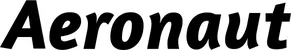 Produktbeispiel Schriftzug - Aeronaut