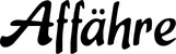 Produktbeispiel Schriftzug - Affähre
