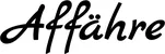 Produktbeispiel Schriftzug - Affähre