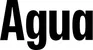 Produktbeispiel Schriftzug - Agua