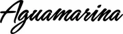 Produktbeispiel Schriftzug - Aguamarina