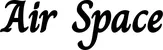 Produktbeispiel Schriftzug - Air Space