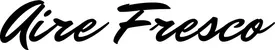 Produktbeispiel Schriftzug - Aire Fresco