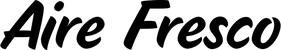 Produktbeispiel Schriftzug - Aire Fresco