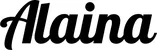 Produktbeispiel Schriftzug - Alaina