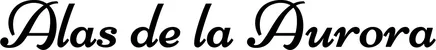 Produktbeispiel Schriftzug - Alas de la Aurora