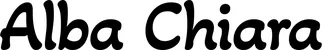 Produktbeispiel Schriftzug - Alba Chiara