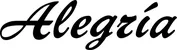 Produktbeispiel Schriftzug - Alegría