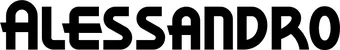 Produktbeispiel Schriftzug - Alessandro