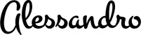Produktbeispiel Schriftzug - Alessandro