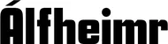 Produktbeispiel Schriftzug - Álfheimr