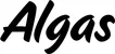 Produktbeispiel Schriftzug - Algas