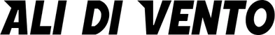 Produktbeispiel Schriftzug - Ali di Vento