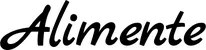 Produktbeispiel Schriftzug - Alimente