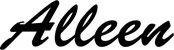 Produktbeispiel Schriftzug - Alleen