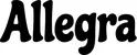 Produktbeispiel Schriftzug - Allegra