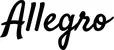 Produktbeispiel Schriftzug - Allegro
