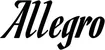Produktbeispiel Schriftzug - Allegro